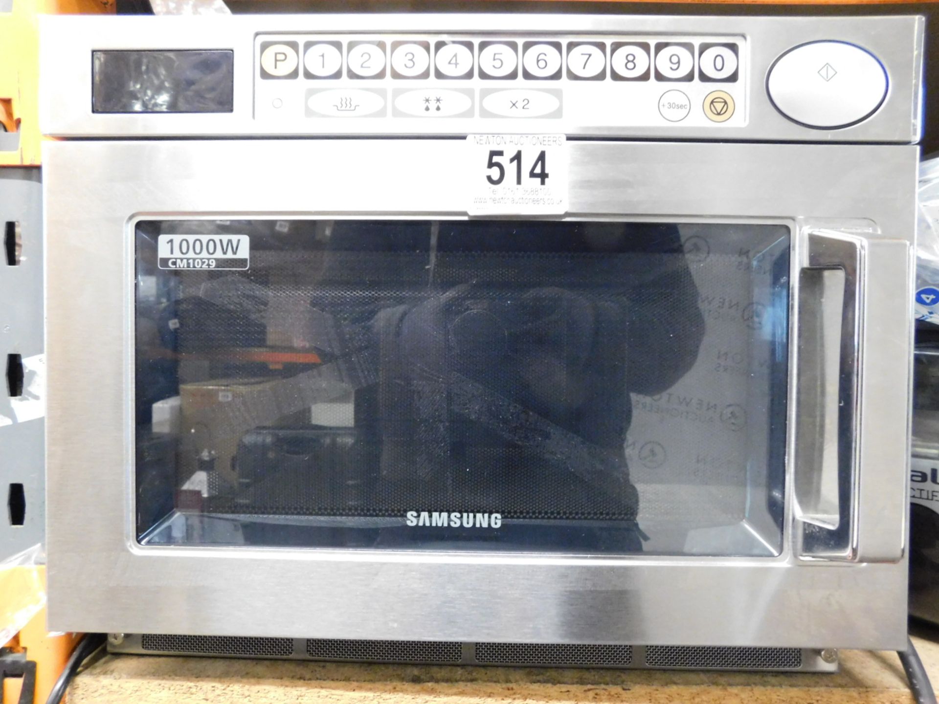 1 SAMSUNG CM1029 1000W COMMERCIAL MICROWAVE OVEN RRP £399.99