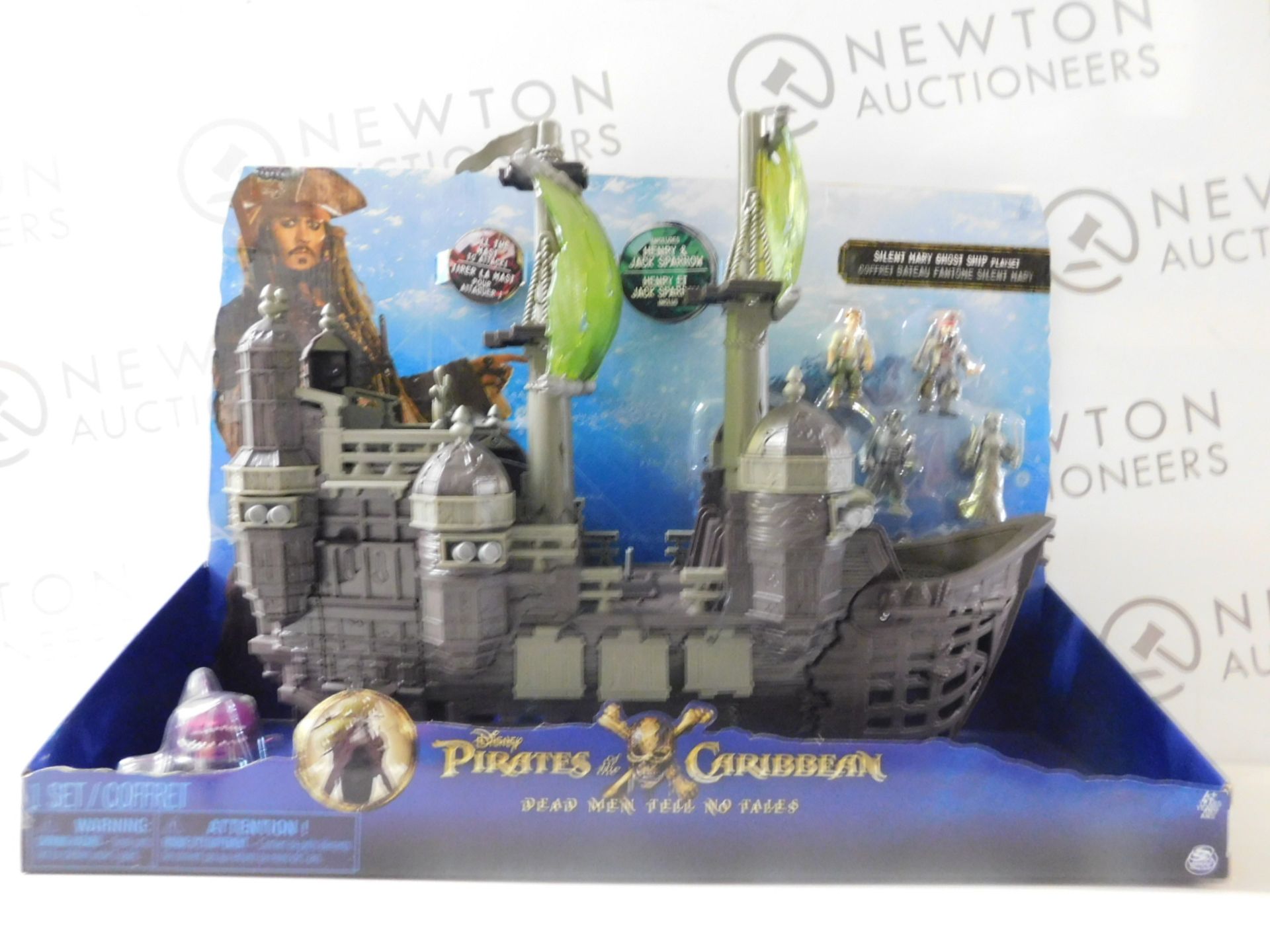 1 BRAND NEW BOXED PIRATES OF THE CARIBBEAN SILENT MARY GHOST SHIP PLAY SET RRP £49.99