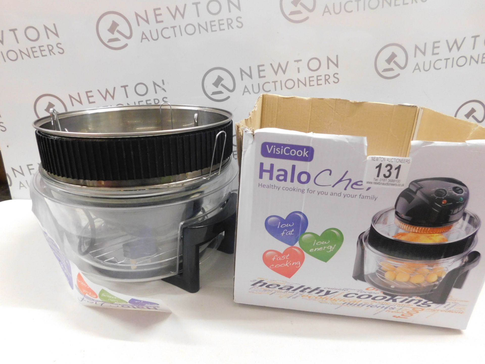 1 BOXED VISICOOK HALO CHEF HALOGEN COOKER RRP £89.99