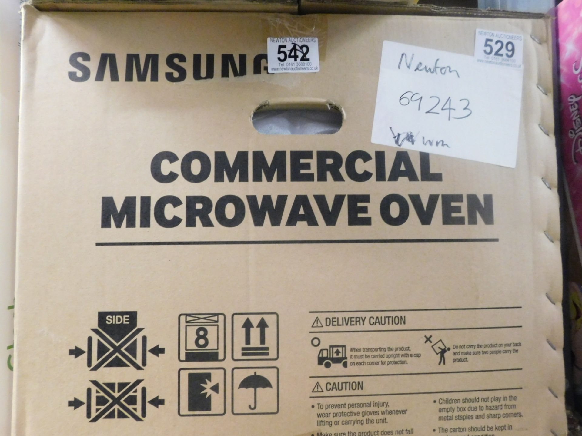 1 BOXED SAMSUNG CM1029 1000W COMMERCIAL MICROWAVE OVEN RRP £399.99