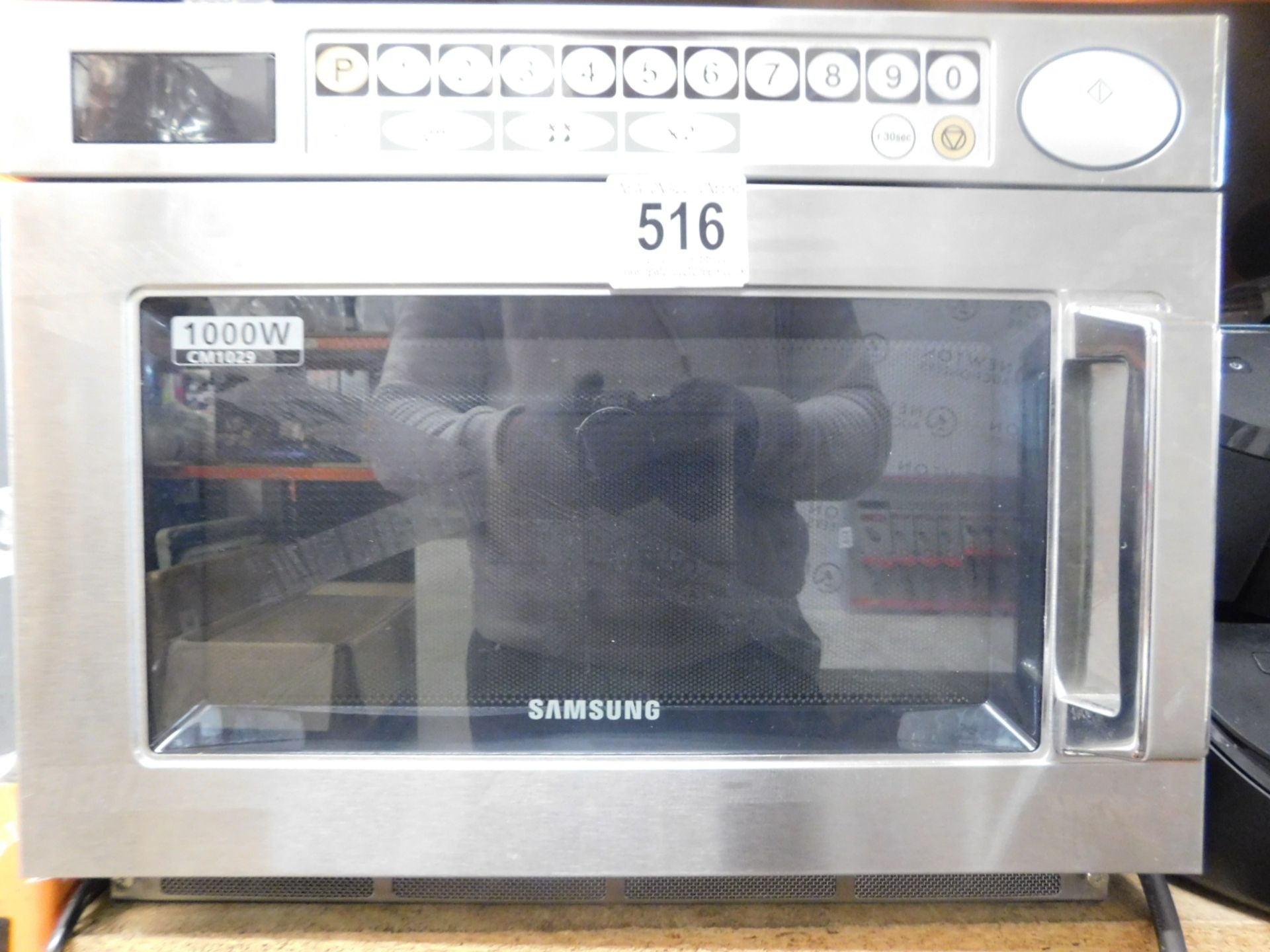 1 SAMSUNG CM1029 1000W COMMERCIAL MICROWAVE OVEN RRP £399.99