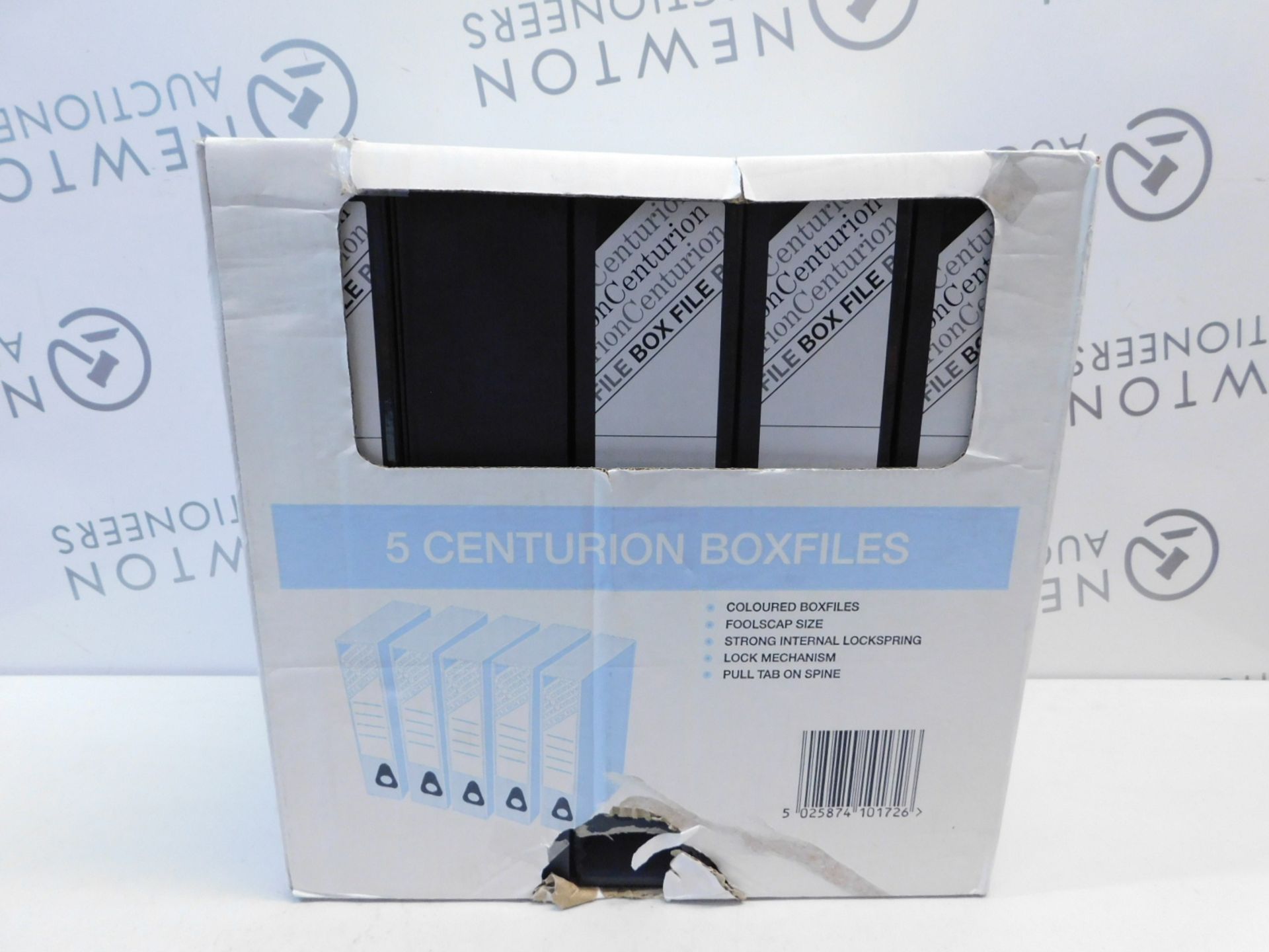 1 BOX OF APPROX 5 CENTURION BOX FILES RRP £24.99