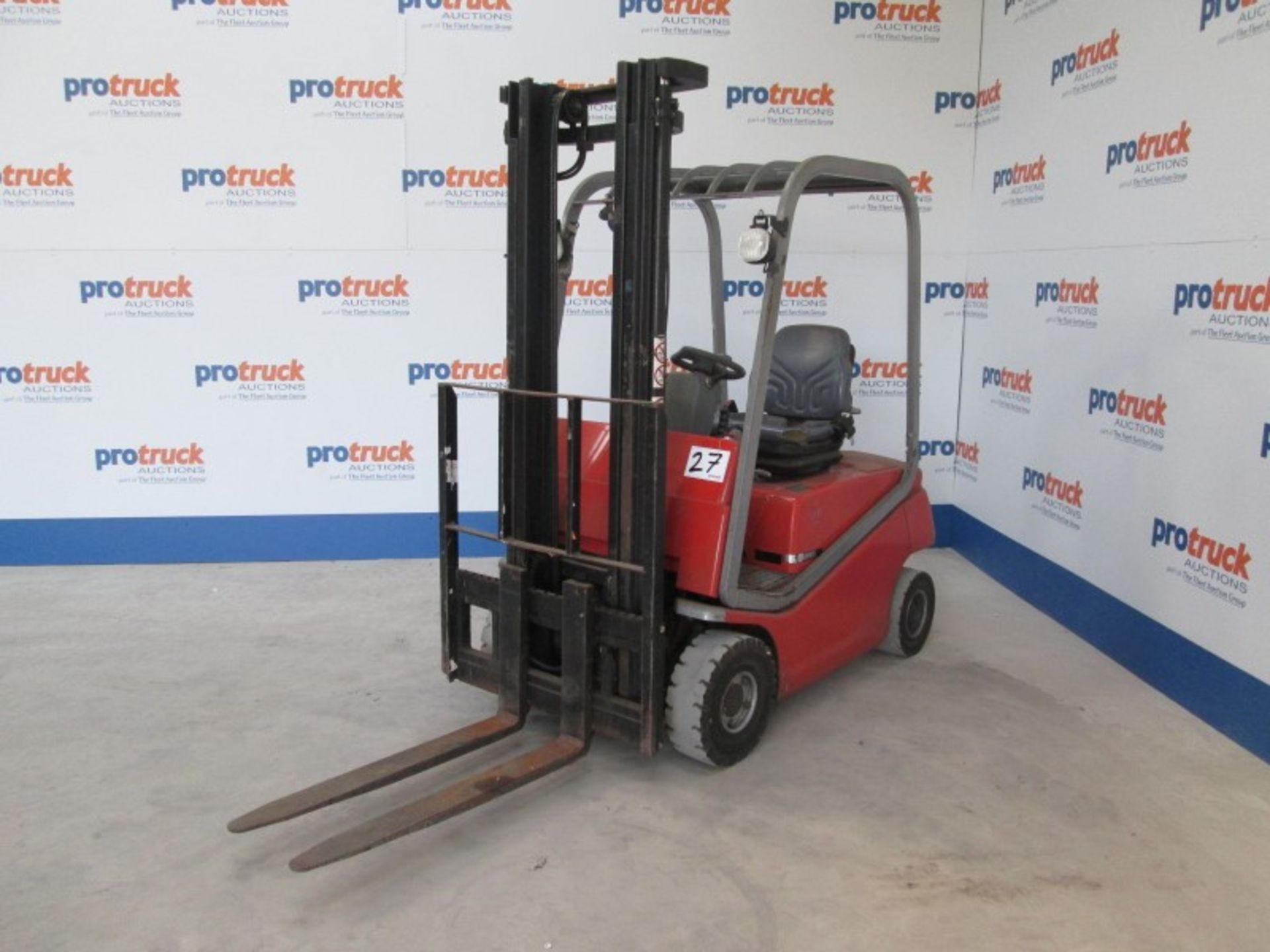 BT C4E150 Plant Electric - VIN: CE295956 - Year: 2006 - 4,544 Hours - Duplex Forklift, w/ Charger