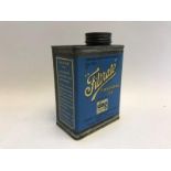 A Filtrate Penetrating Oil pint can, in good condition.