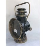 A Dietz (New York) USA paraffin lamp, marked 03.