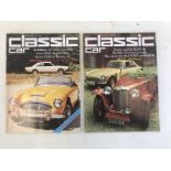 Classic Car - issues 1 and 2, October/November 1973.