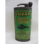 A Luvax Official Vane Type Shock Absorber oval can, supplied and serviced by Lucas-CAV-Rotax, in