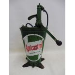 An Agri-Castrol Tractor Oil forecourt greaser.