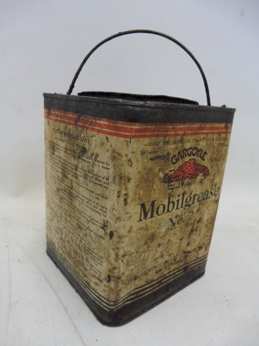 A Mobilgrease No.2 square tin. - Image 2 of 2