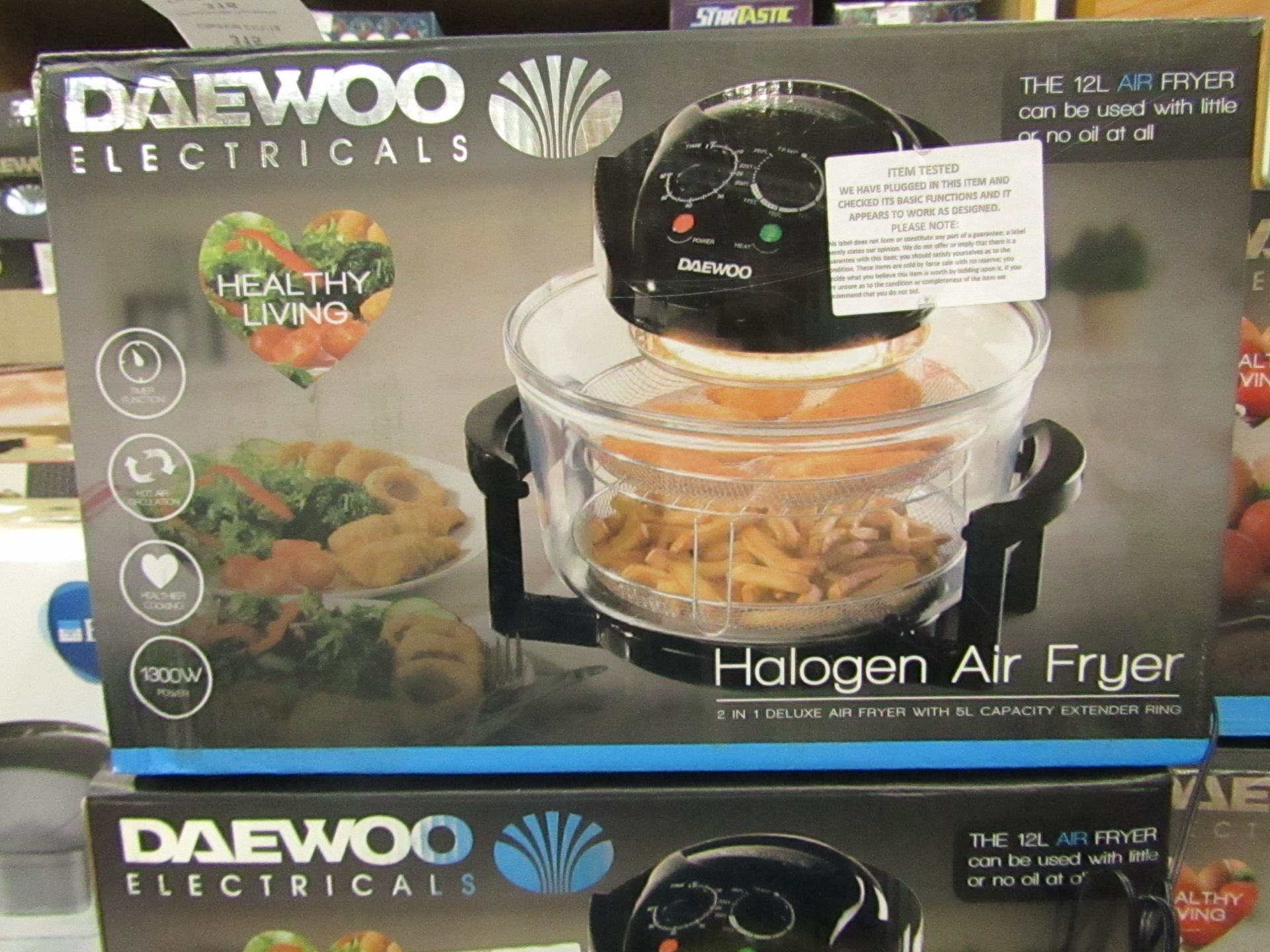 Halogen Air Fryer, boxed and Tested working