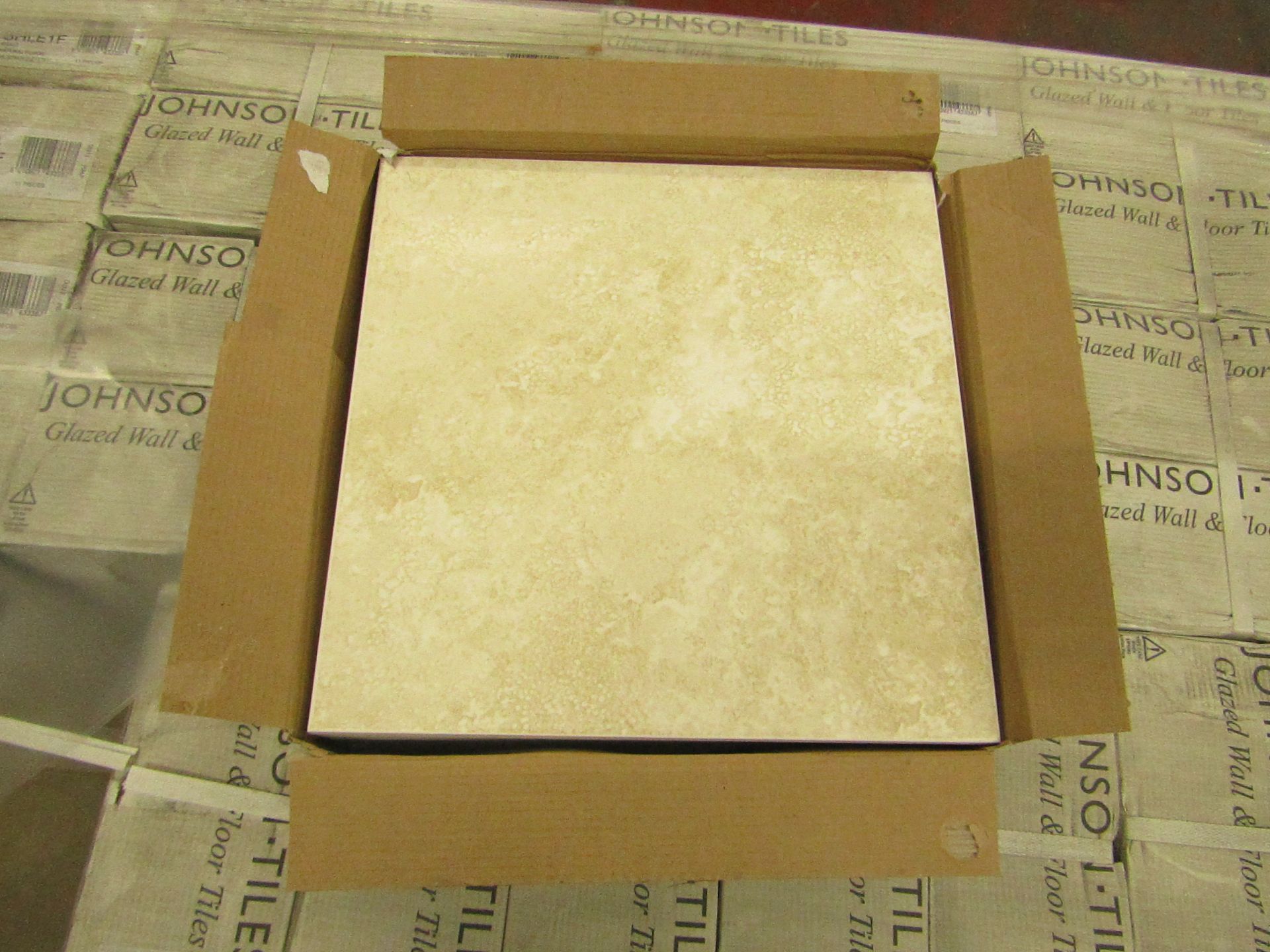 52x Packs of 11 Johnson Tiles Shale Natural Floor 300 x 300mm glazed wall & floor tiles (DA/3030/