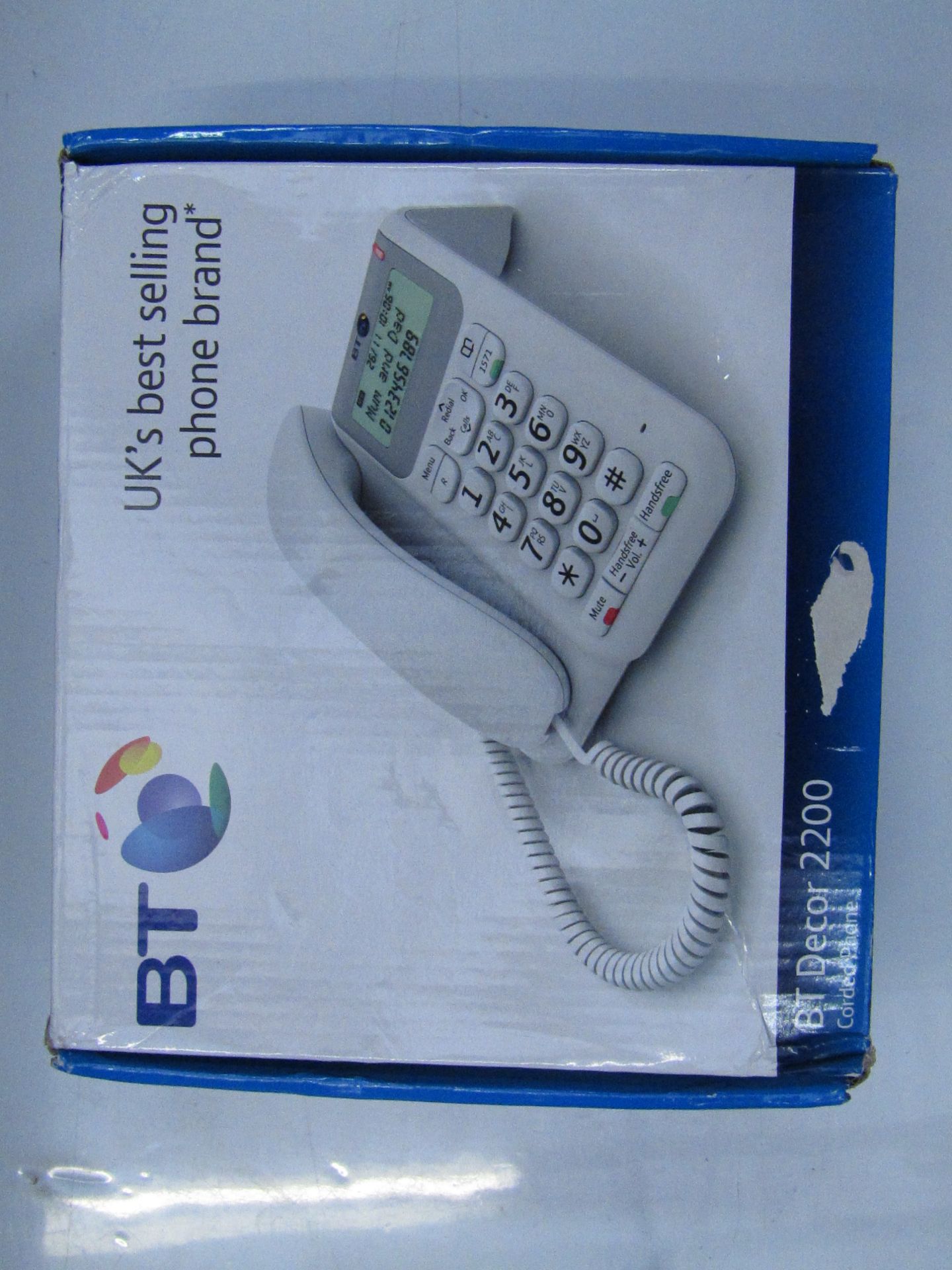 Bt decor 2200 Landline telephone, boxed