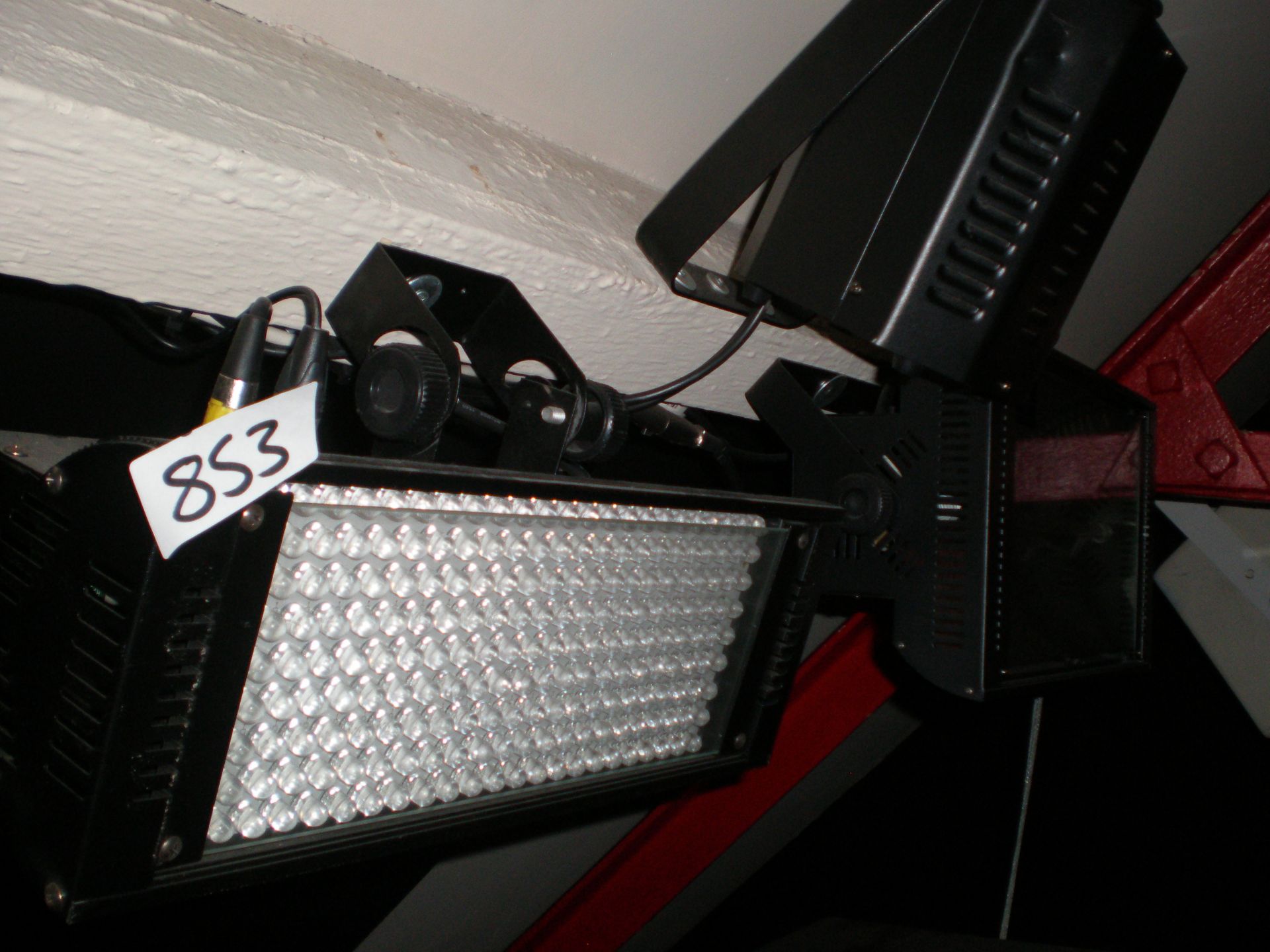 Rgb Colour Strobe Light /Blinder Dmx Or Master Slave Or Stand Alone Operation, Comes Wih Mounting - Image 2 of 3