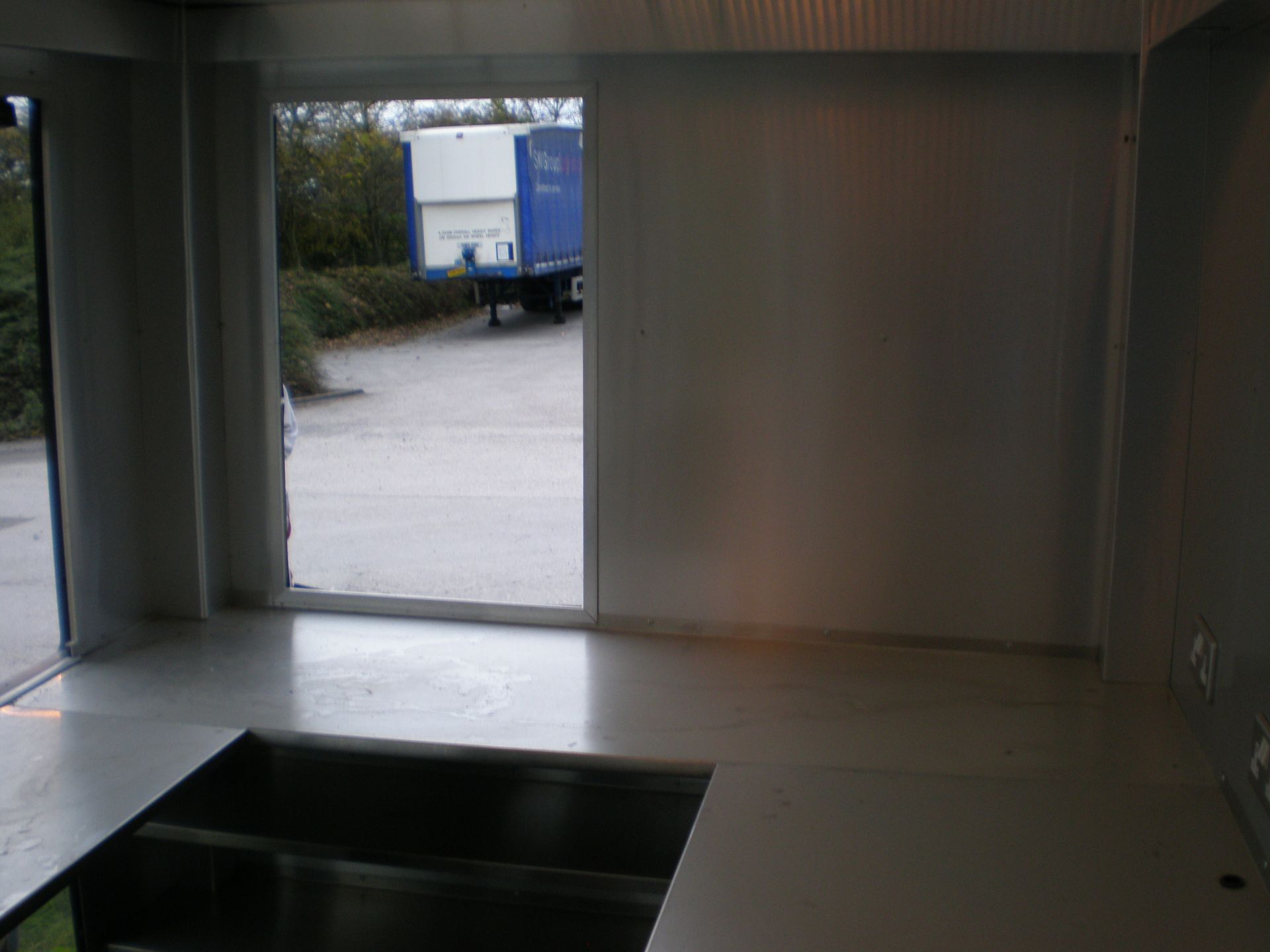 High Quality Catering Unit With Custom Stainless Steel Internal Fit Out Mains Hook Up And Windows On - Image 9 of 22
