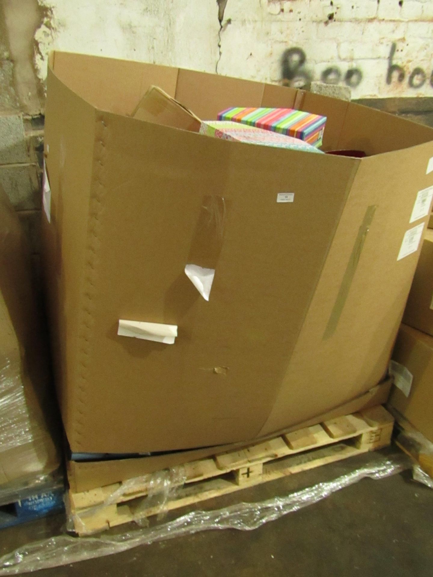 Pallet of approximately 200 WHSmith stanionary customer return items. All raw and unchecked.