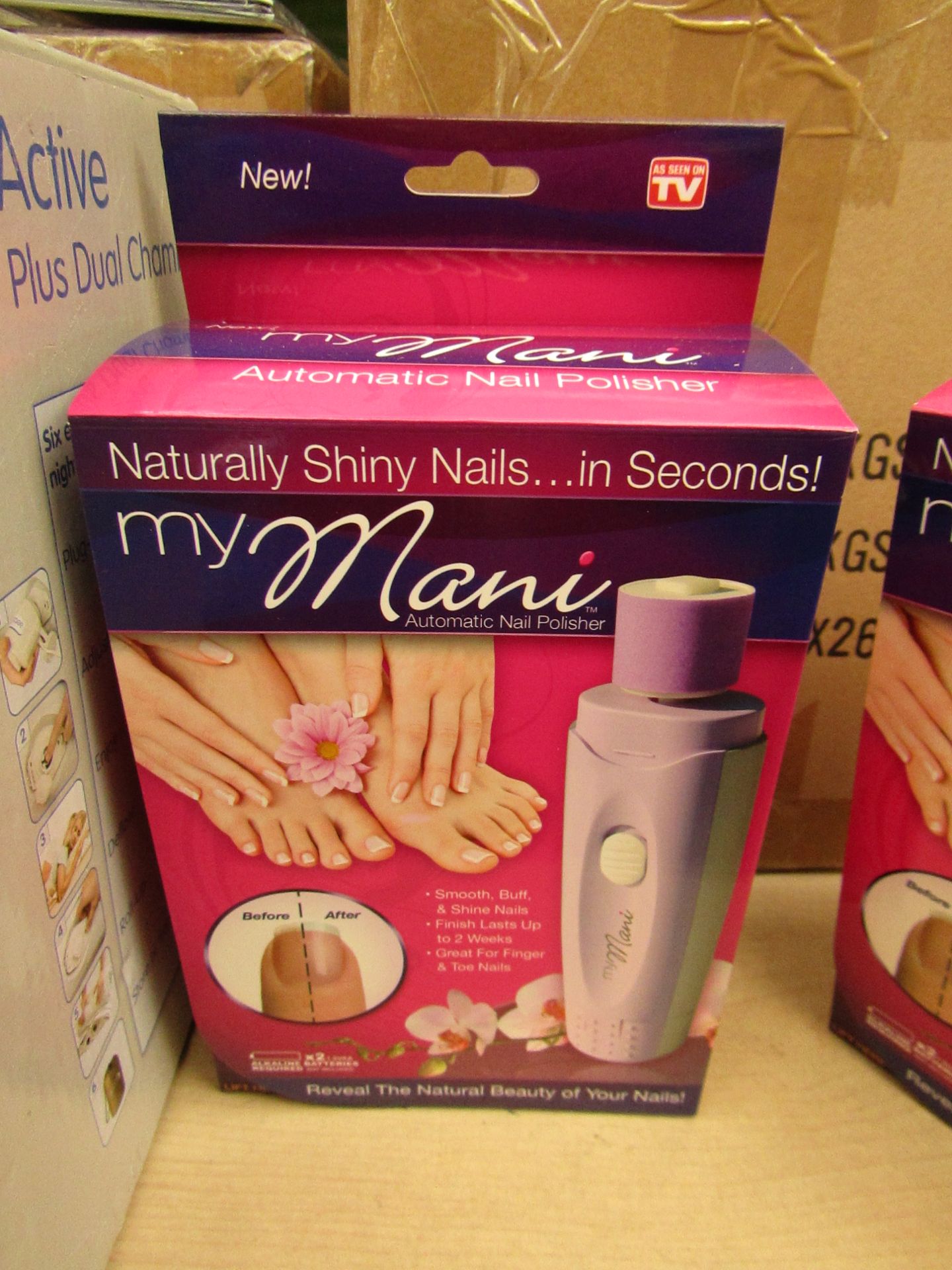 12 x My Mani automatic nail polishers, all brand new and boxed. Each RRP Circa £6.00