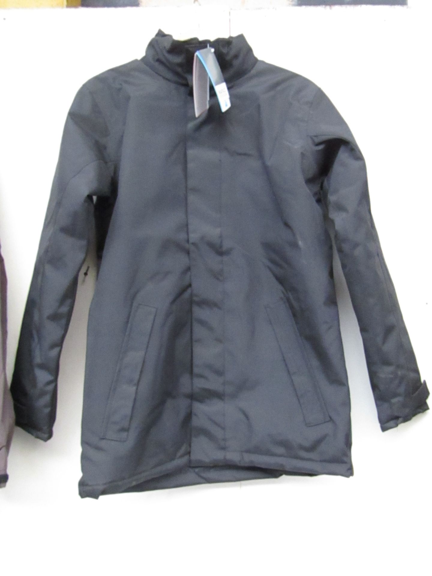 Regatta Hydrafort Black waterproof coat (size S), new in packaging