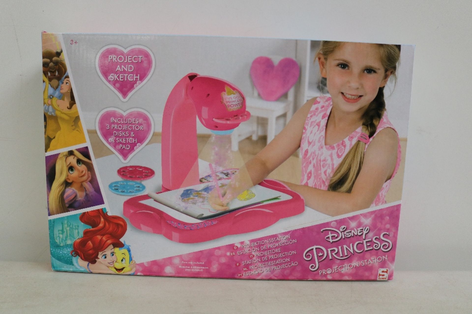 Disney Princess projection station, new and boxed.