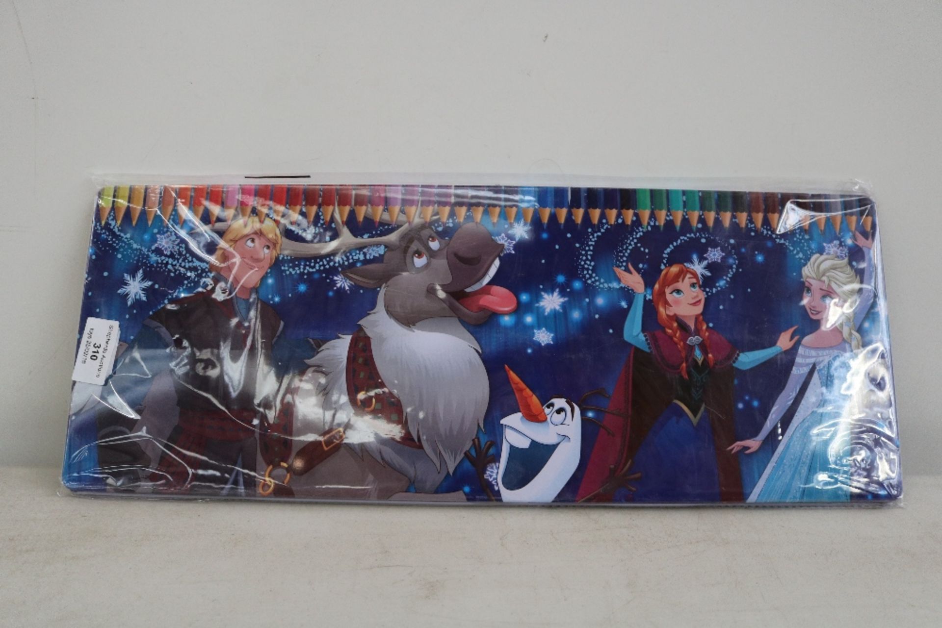 Disney Frozen 50 coloured pencils, new and factory sealed in packaging.