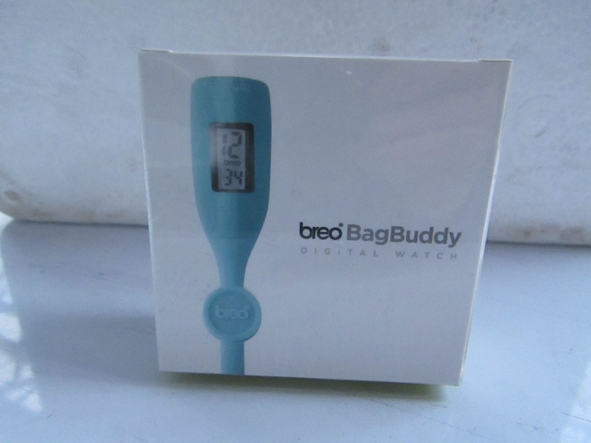 5x Breo Bag Buddy's in Aqua Blue, new and boxed