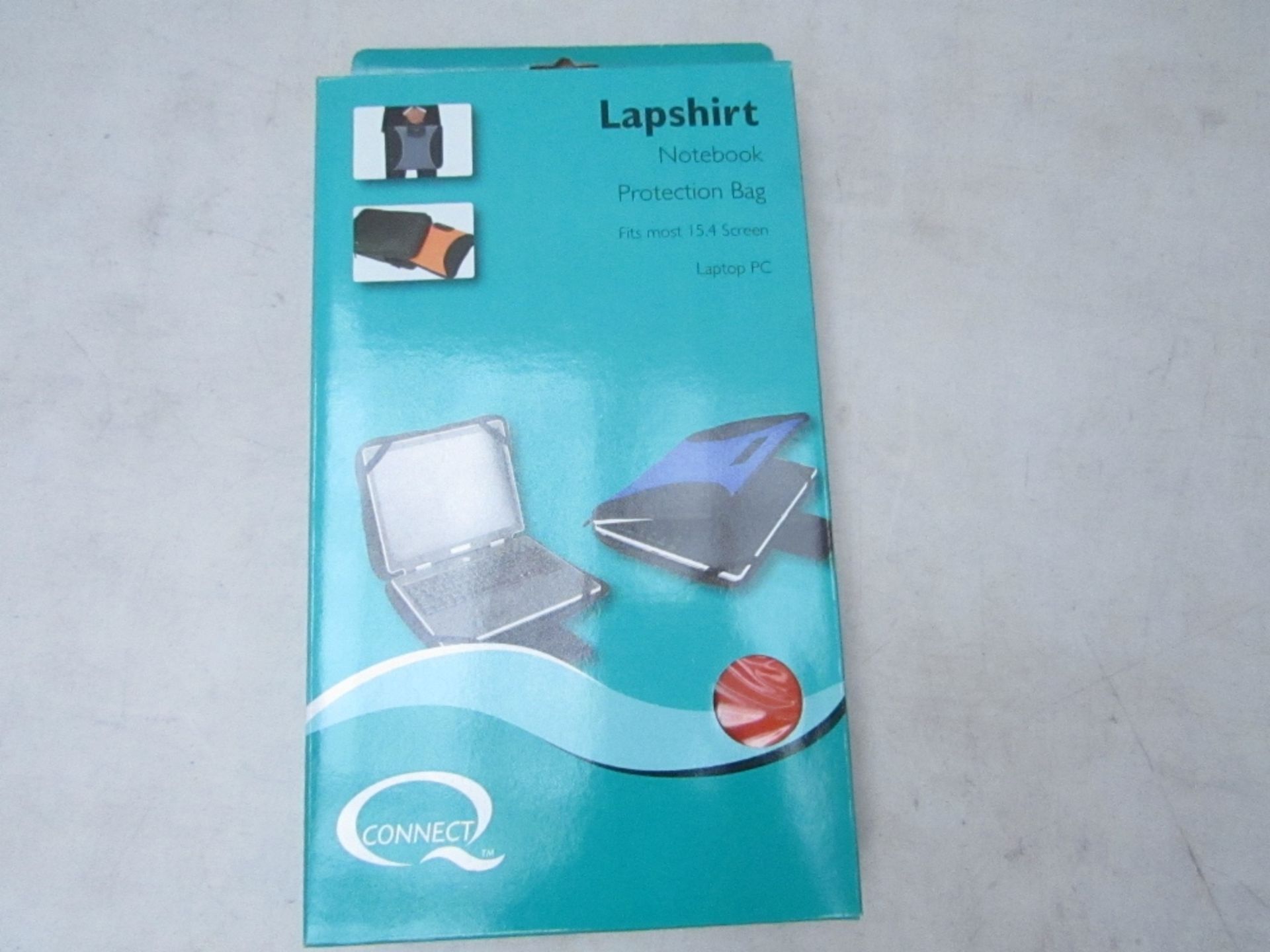 Q-Connect lapshirt notebook protection bag, fits most 15.4 screens, unchecked and boxed