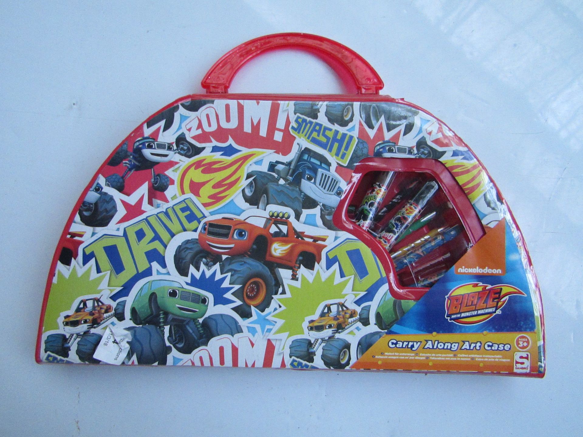 Carry along art case, new. *See picture for brand and design*