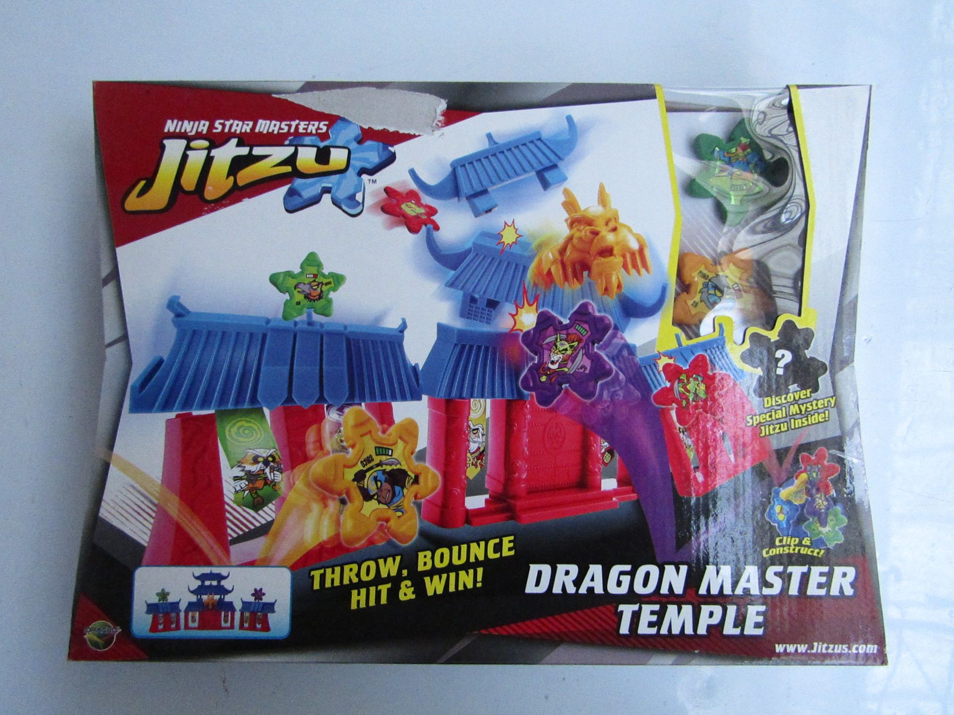 Jitzu dragon master temple game, new and boxed.