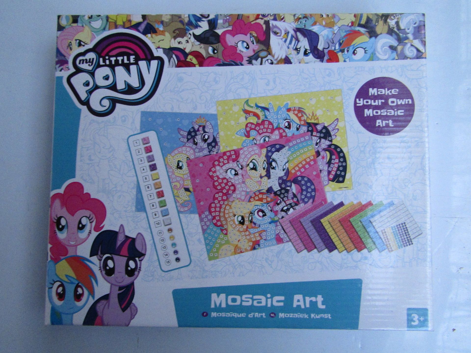 My Little Pony make your own mosaic set, new and boxed.