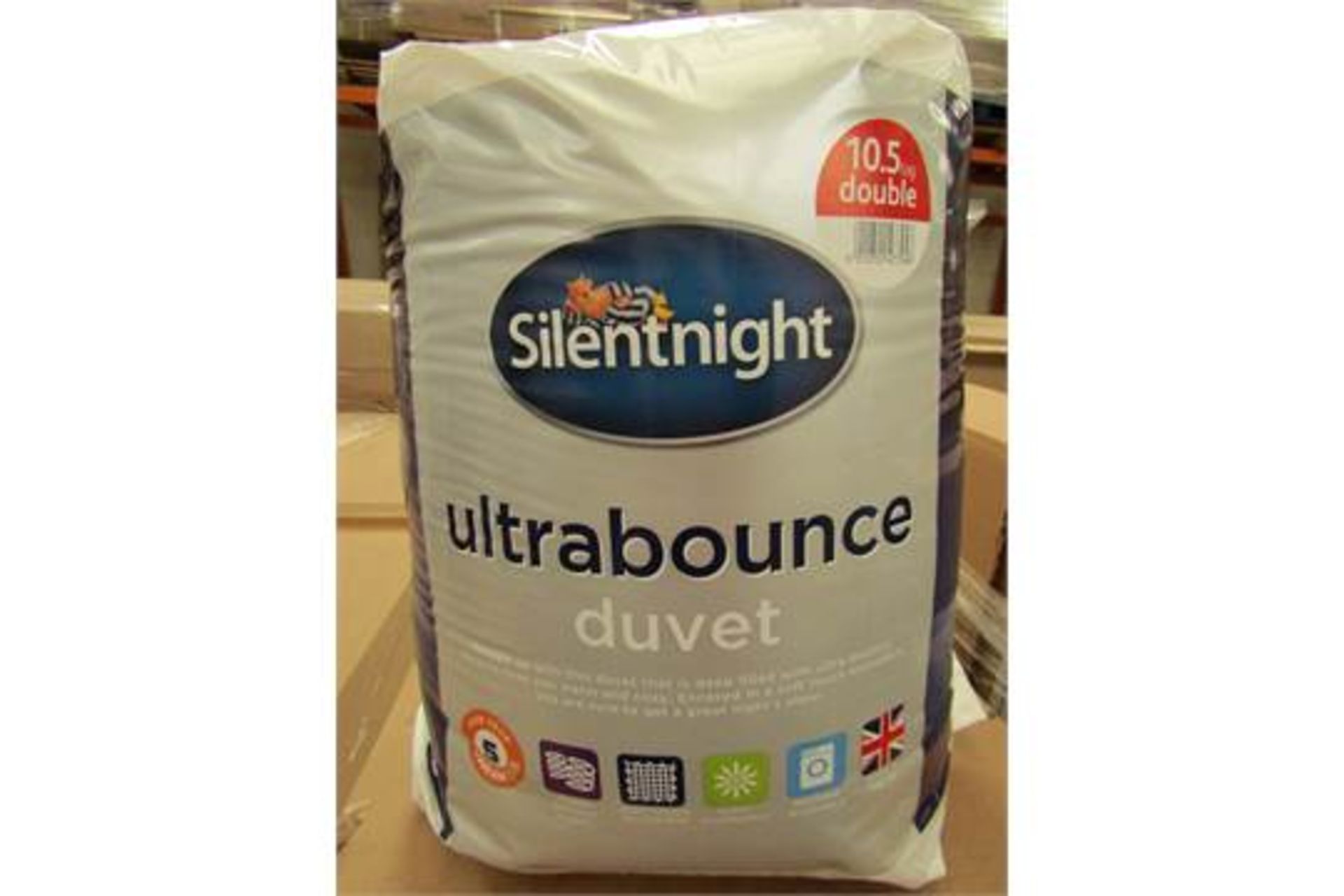 Silentnight Ultrabounce duvet. 10.5 Tog Double size, new in packaging.