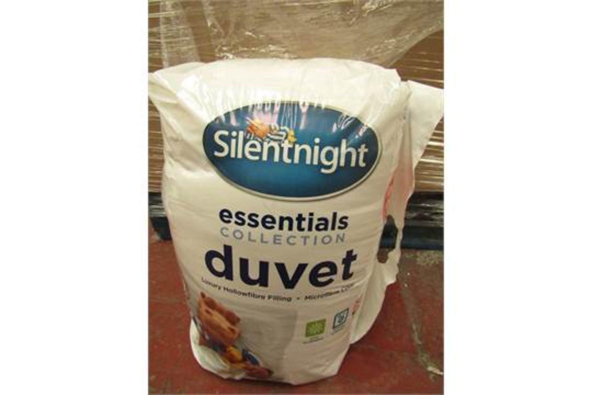 Pack of 4x Silentnight essentials duvet, 10.5 Tog king size, new in packaging.