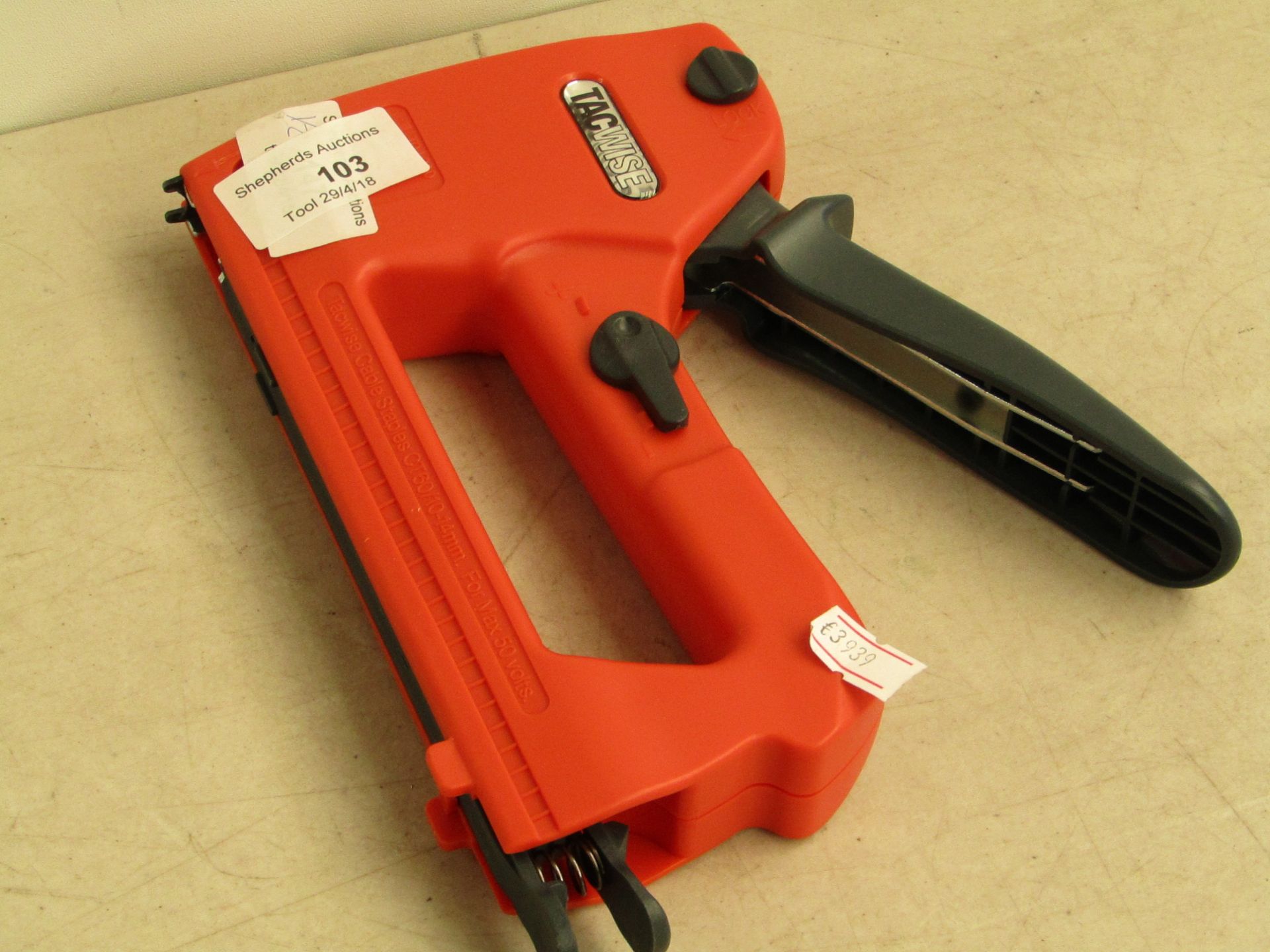 Heavy duty staplegun, tested working.