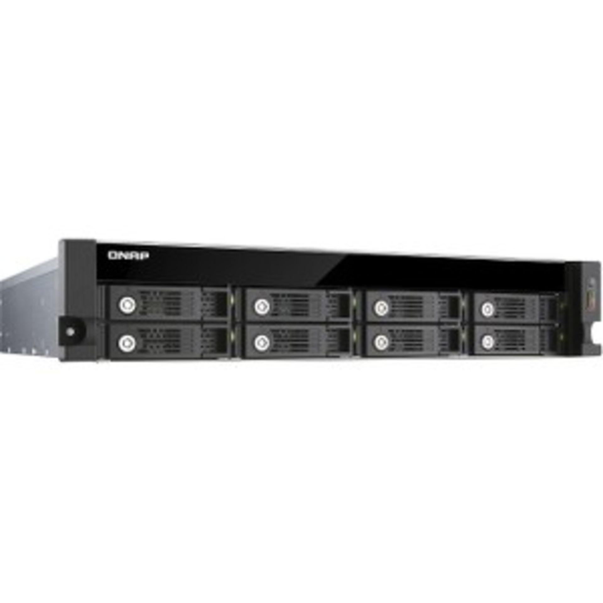 QNAP Turbo vNAS TVS-871U-RP 8x Total Bays SAN/NAS Server - 2U - Rack-mountable - Intel Core i3