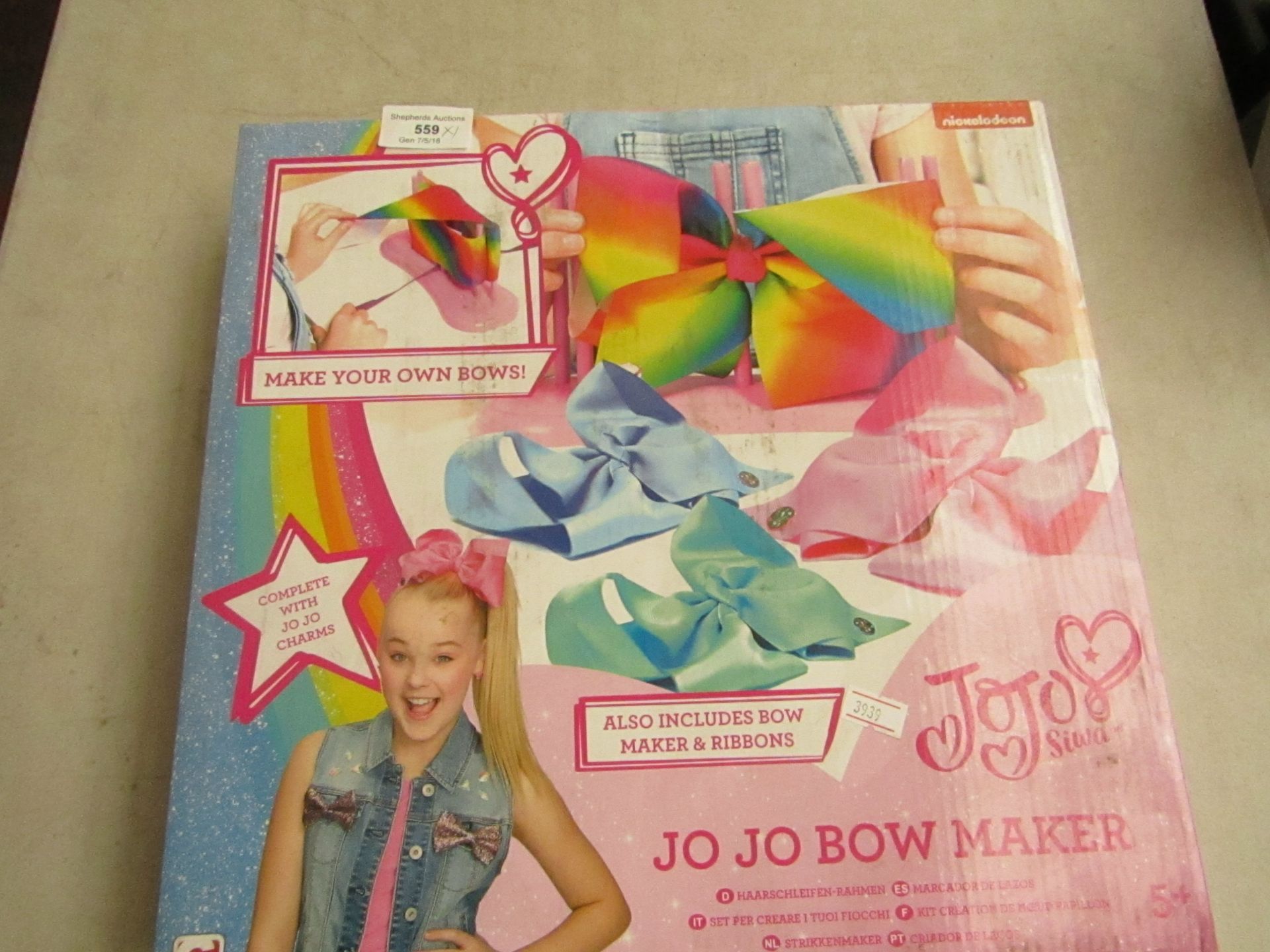 Nickelodeon make your own bows, new and boxed.