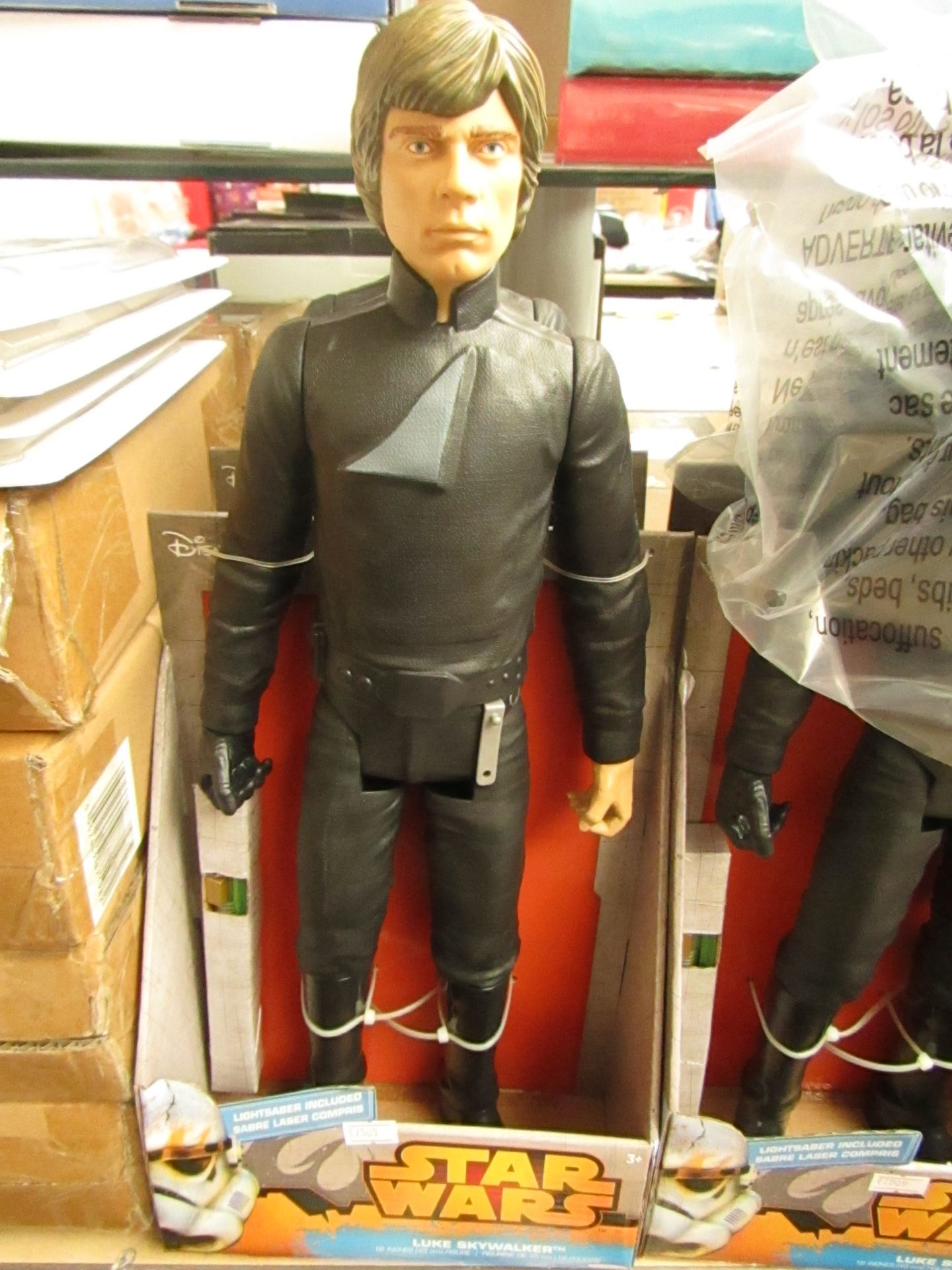Star Wars Luke Skywalker figure, new and packaged.