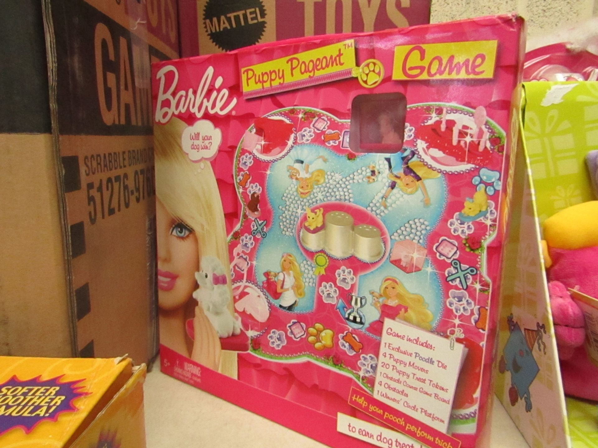 2x Barbie puppy pageant set, both new and boxed.