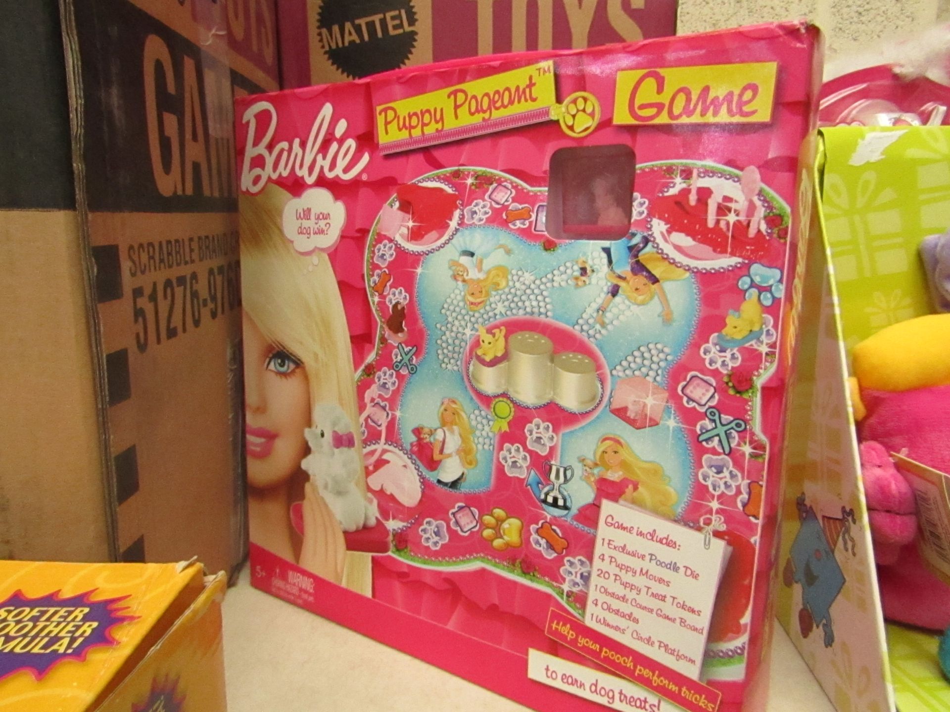 2x Barbie puppy pageant set, both new and boxed.