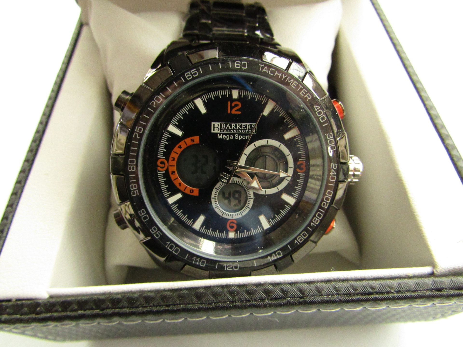 Barkers of Kensington Model: Mega Sport Black watch(SRP GBP515) Condition: Brand new with box,
