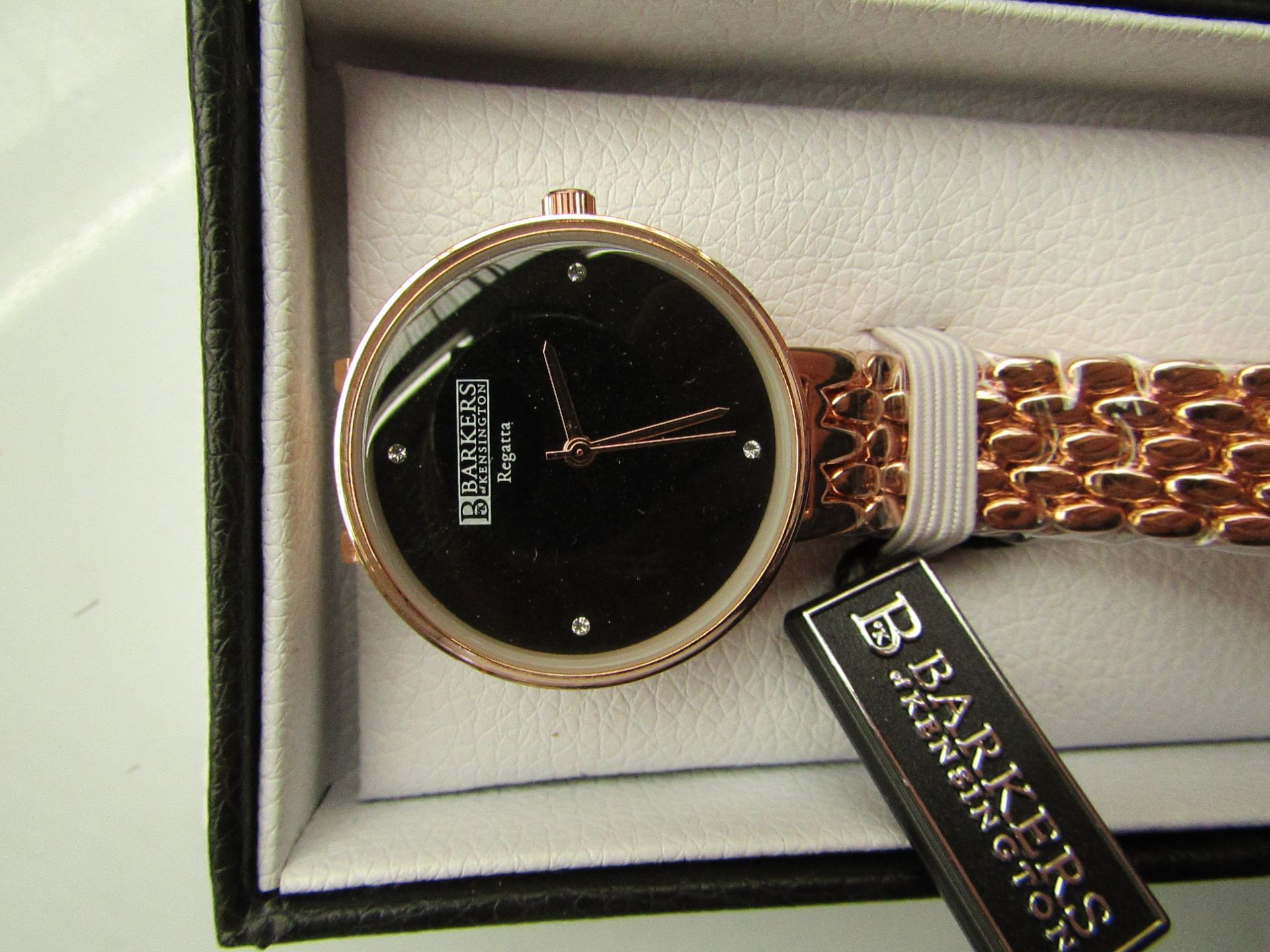 Barkers of Kensington Model: Regatta Black (SRP GBP315) Condition: Brand new with box, tags and 5-yr