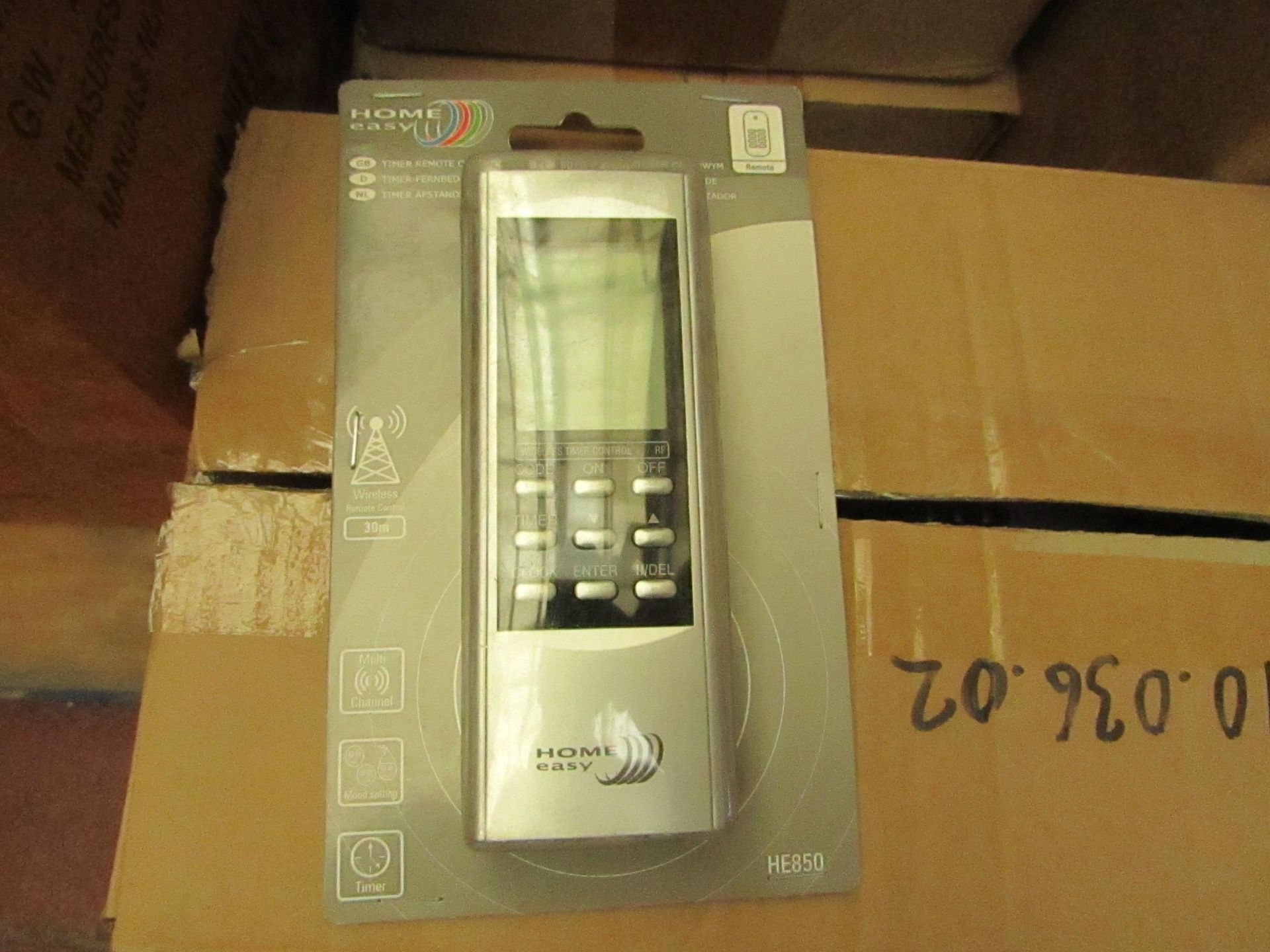 2x Home easy timer remote control, new in packaging.