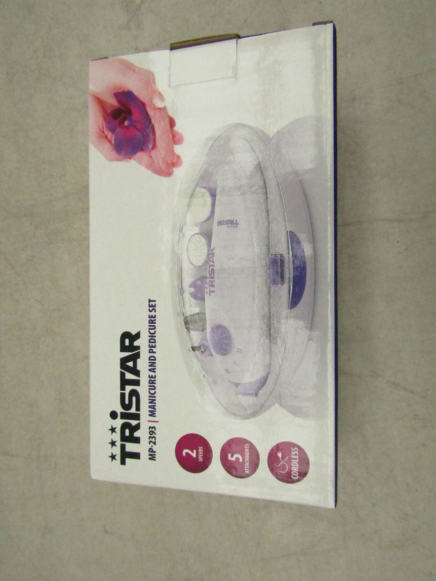 Tri Star manicure and pedicure set, new and boxed.