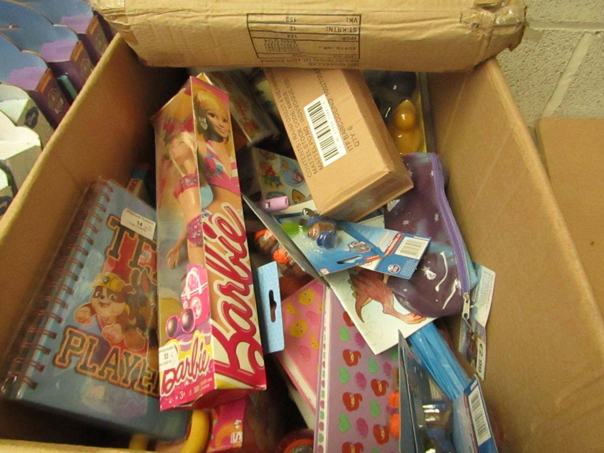 Box of approx 25x various toys.