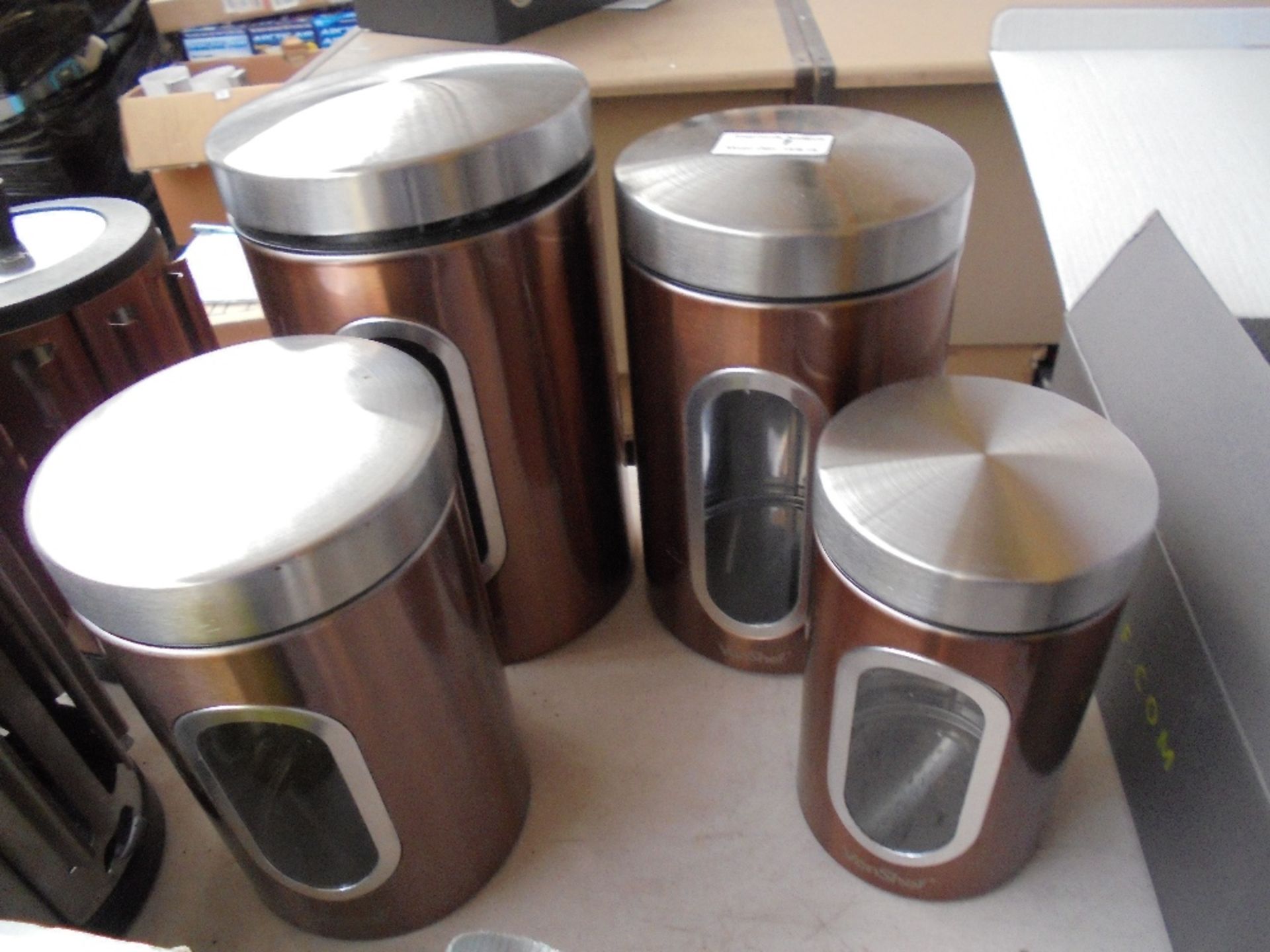 Set of 4 Storage Canisters