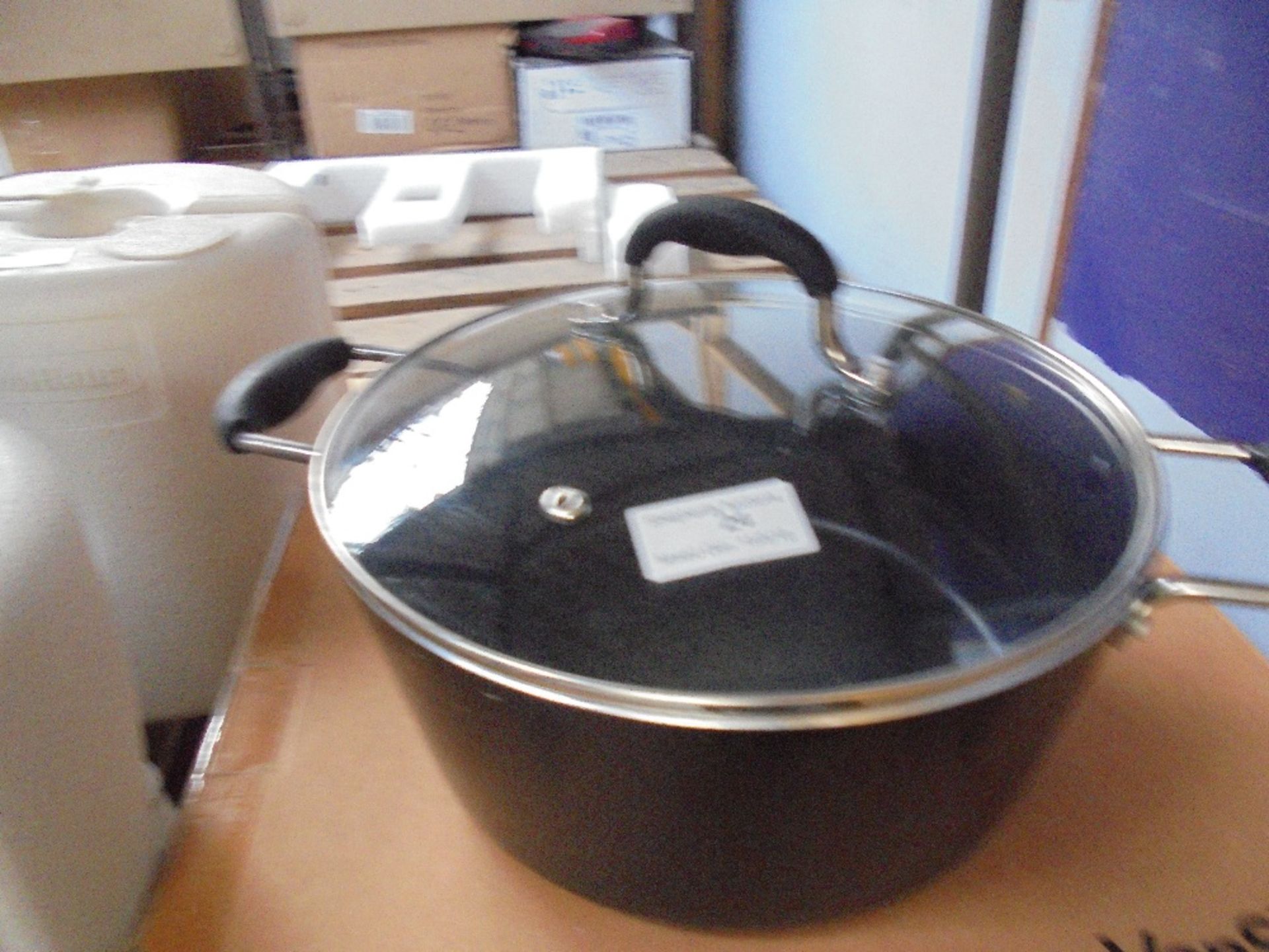 Stock Pot 24cm with lid new & boxed Please note by Bidding on this item you agree to the following