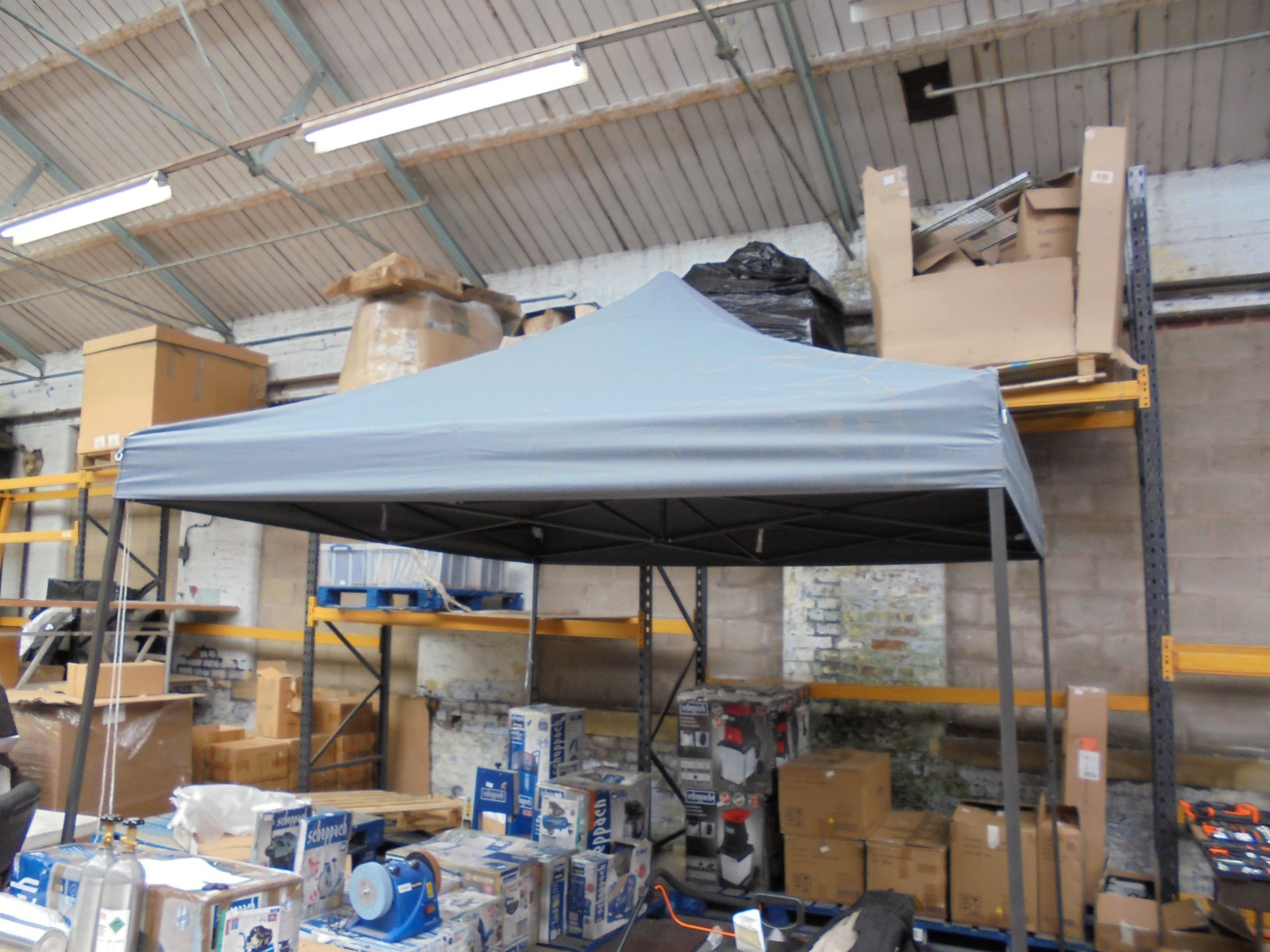 3x3 creme Gazebo, in carry case and unchecked (item on display is an example the colour you will