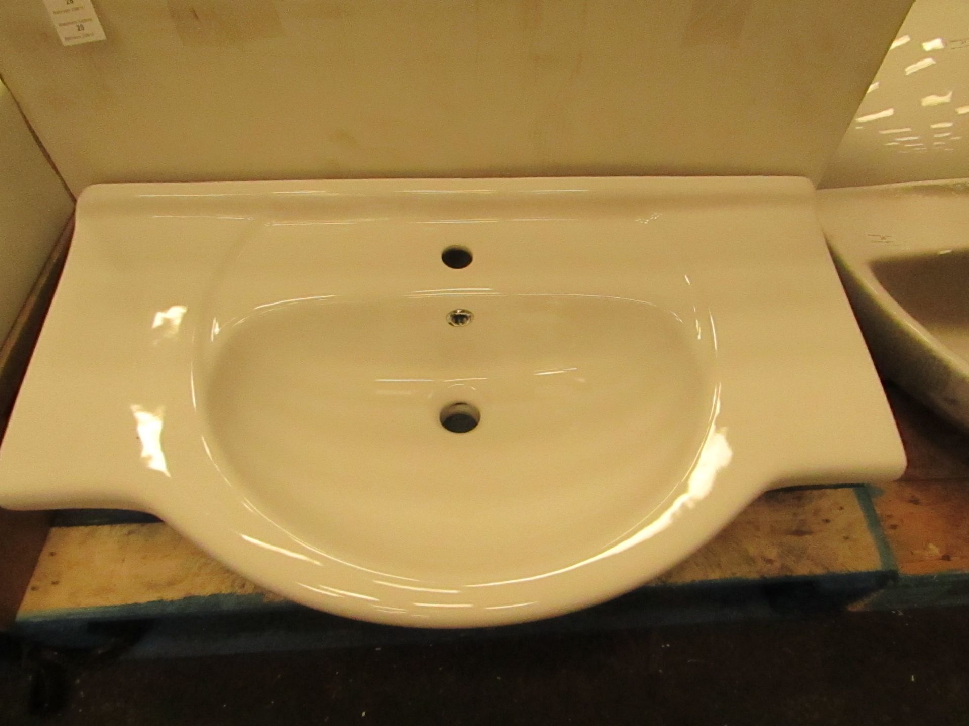 Tavistock Meridian 850mm basin 1TH, brand new and boxed.