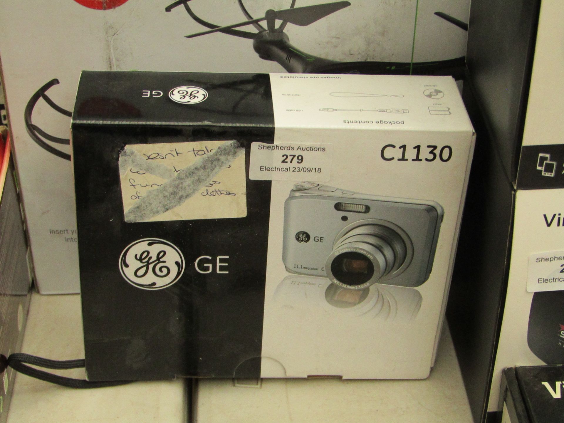 GE digital camera, untested and boxed.