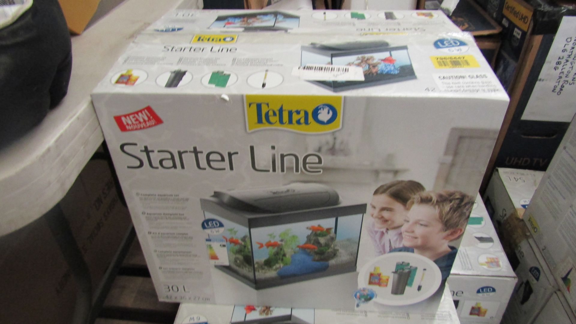 Tetra 30L Starter Line, Boxed and unchecked, RRP £59.99.