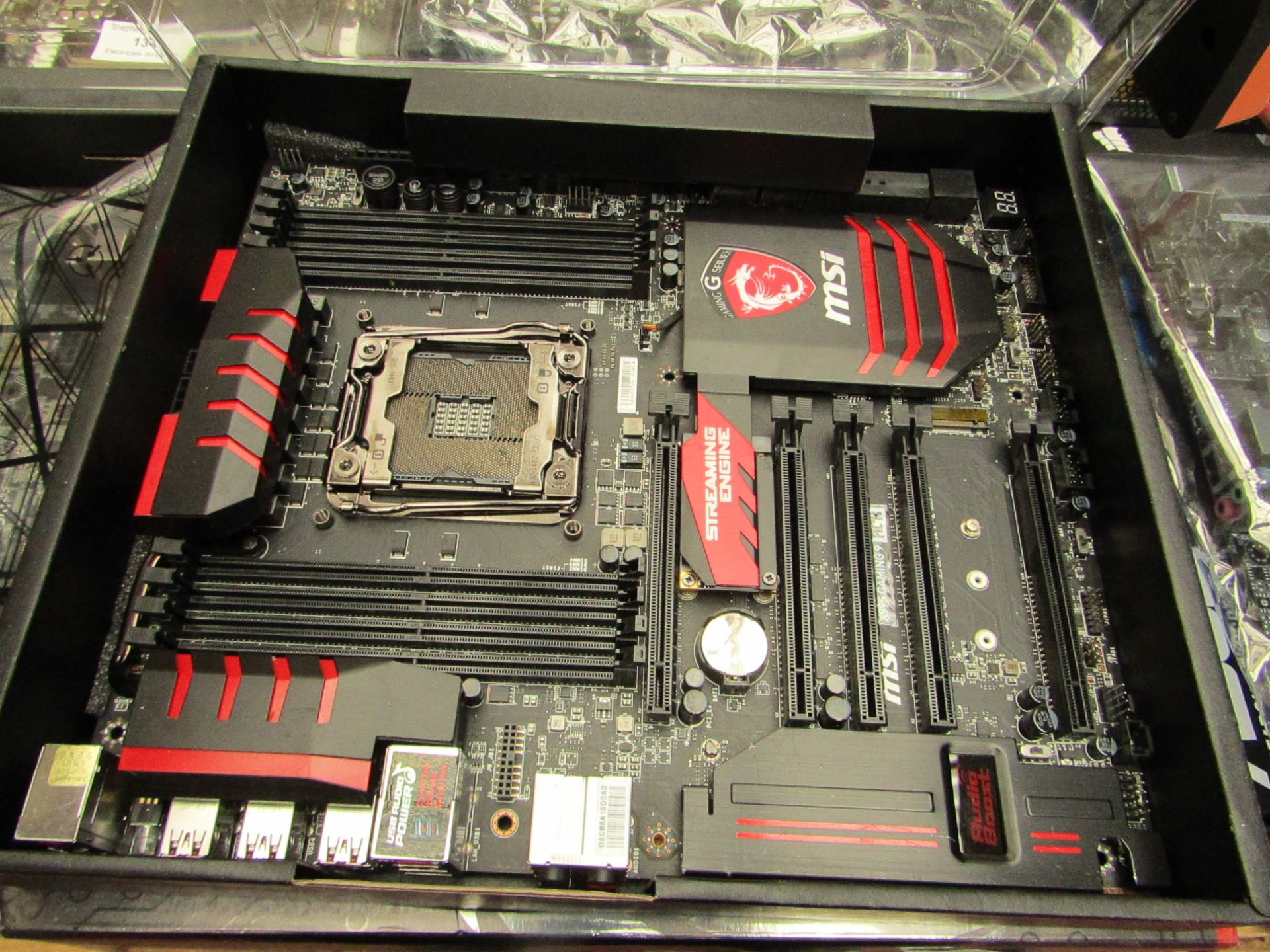 MSI X99S Gaming 9 Ack motherboard, Supports Quad Channel DDR4-3333(OC) Memory, supports intel i7