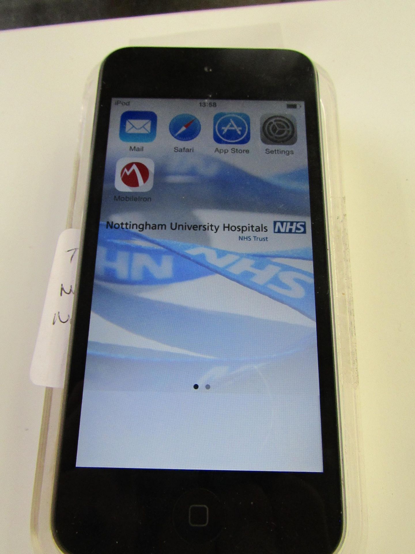 Apple iPod Touch 5th Generation, 16GB, fully tested working. Comes with case. RRP £99.99