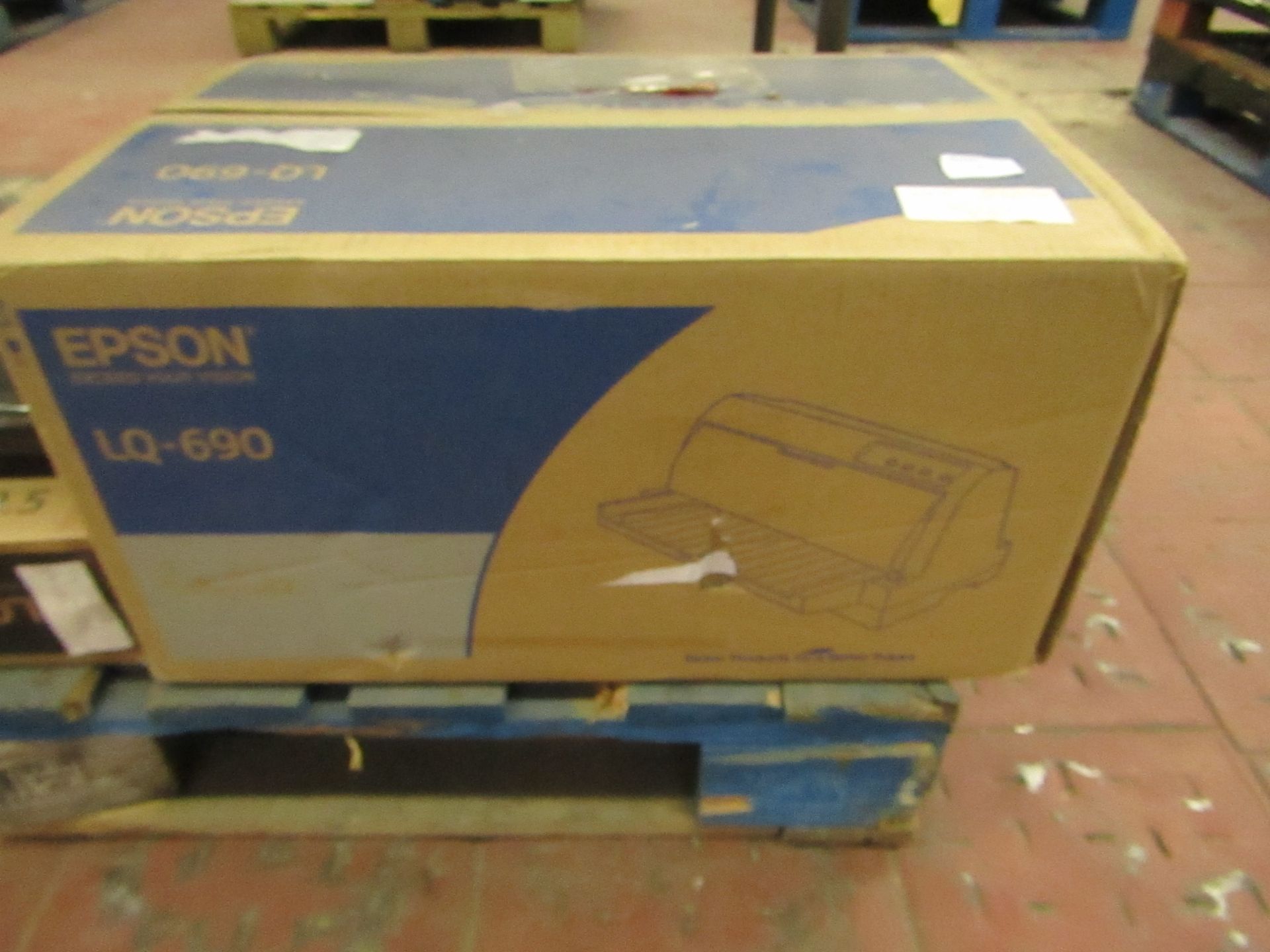 Epson LQ-690 printer, unchecked and boxed RRP circa £450